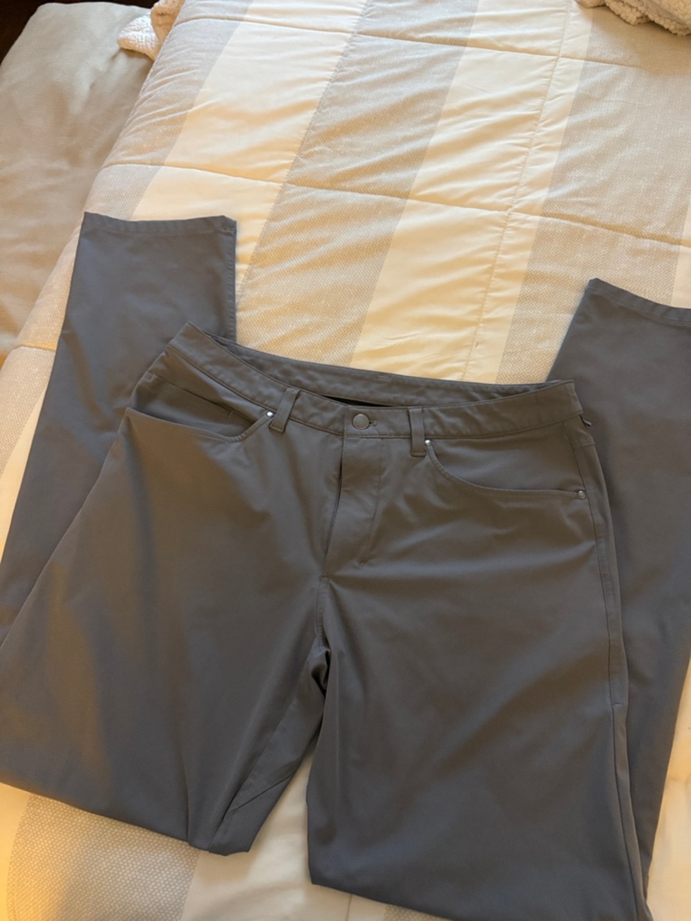 lululemon athletica Men's Dark Gray Dress Pants